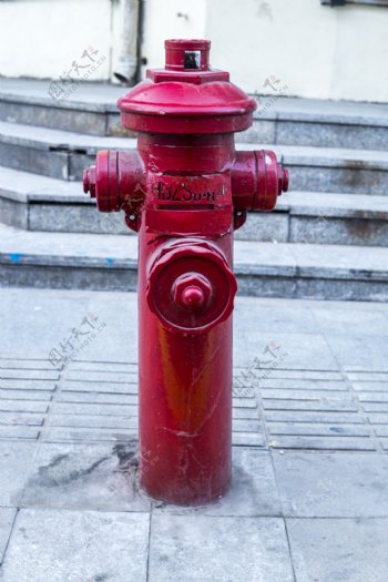 教育消防宣传系列之路边的消防栓