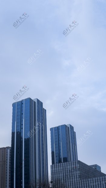 城市系列之高楼林立风景图