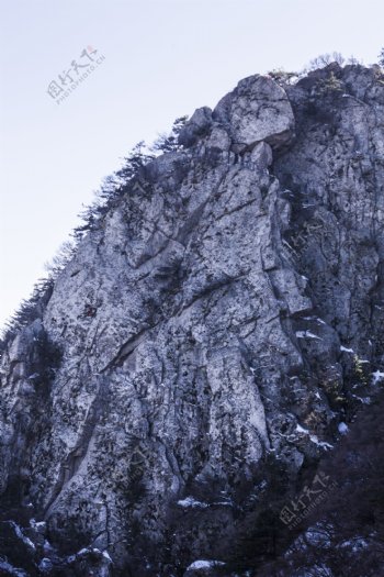 险峻尧山石壁自然风光摄影图10