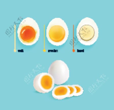 鸡蛋切开