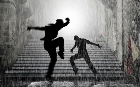 雨中跳舞