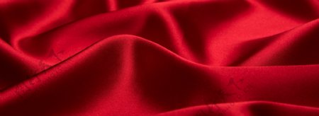 红色绸缎红色丝绸