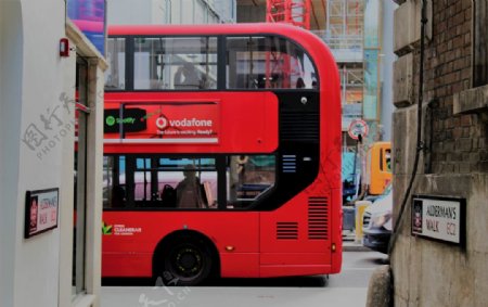 伦敦巴士双层交通旅游