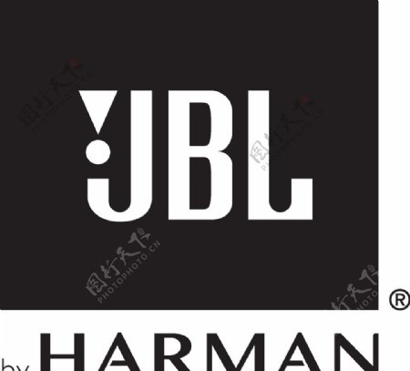 jbl标志黑底白字