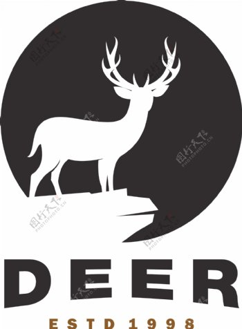 鹿头标志