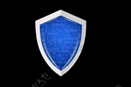 安全盾密码锁图形标志图标素材