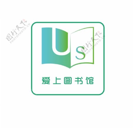图书馆logo