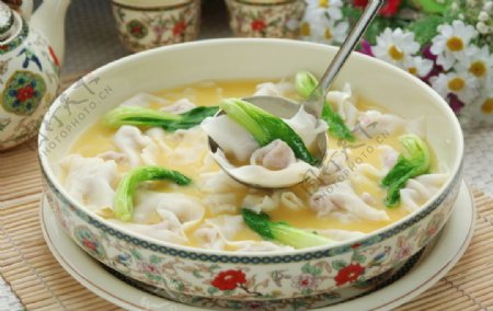 高清美食菜品摄影图菜谱面食水饺