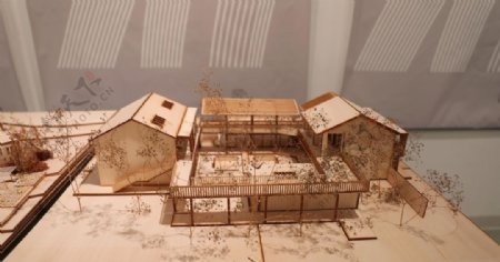 良渚文化建筑模型