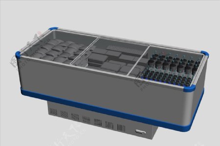 冰柜3D模型