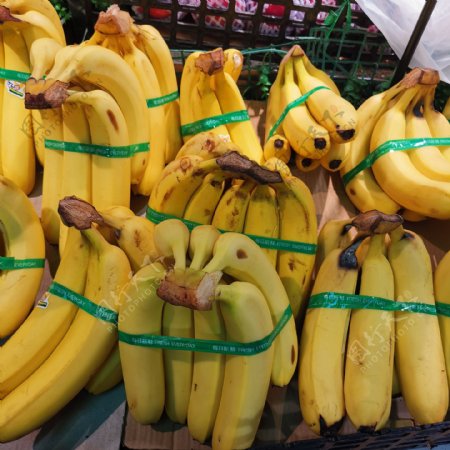 超市捆扎香蕉