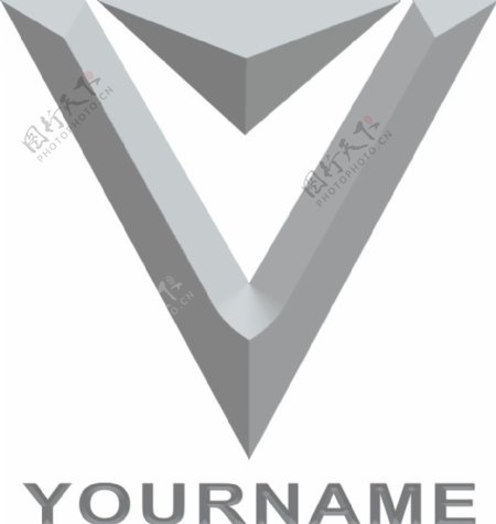 v字logo标志