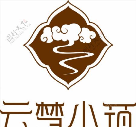 云梦小筑logo设计