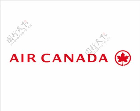 加拿大航空标志矢量图