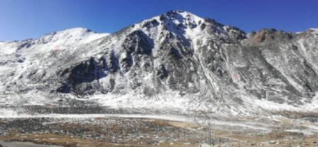 雪山高山风景图片