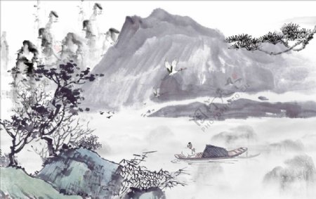 中式背景墙图片