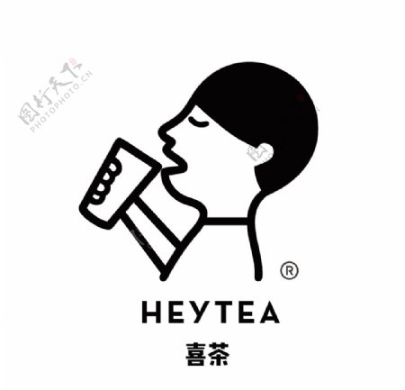 喜茶logo图片