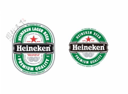 Heineken标志图片