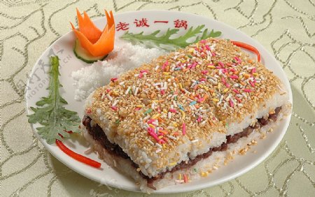 豫菜江米切糕图片