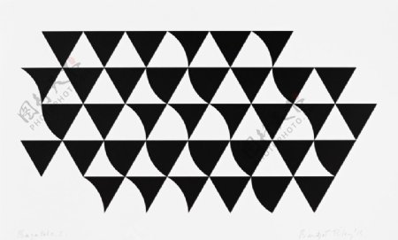 几何拼接抽象绘画图片