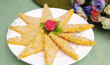 新疆菜玉米饼图片