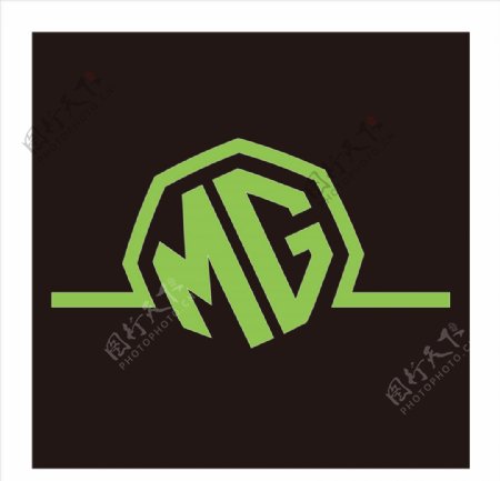 MG标志矢量图片