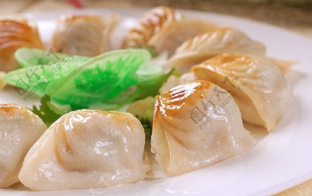 小吃香煎韭菜饺图片