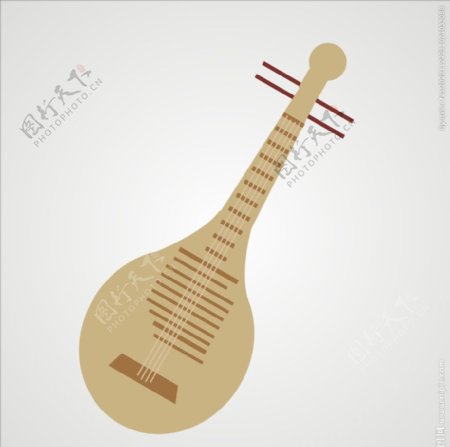 琵琶中国乐器图片