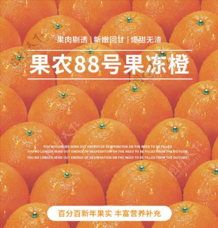 橙子海报图片