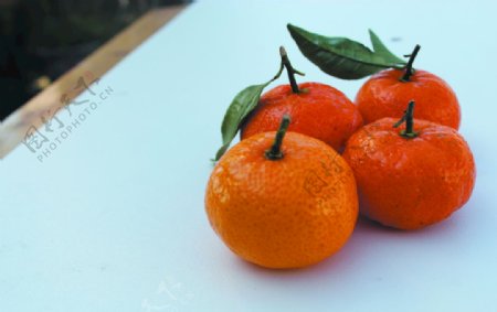 水果桔子图片
