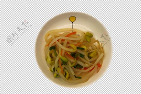 韩式凉拌豆芽图片