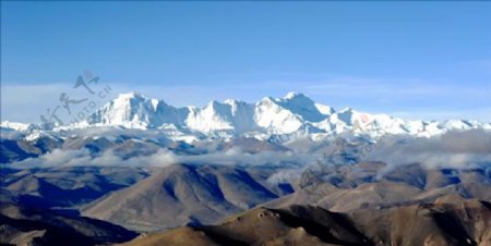 照片珠峰西藏图片