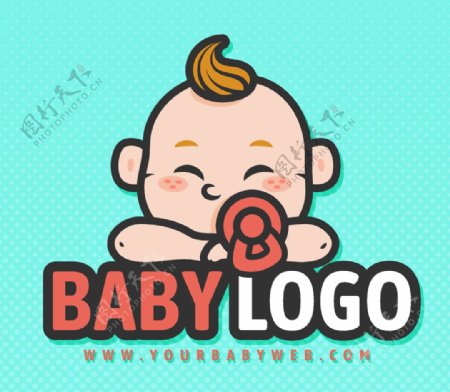 创意宝宝logo图片