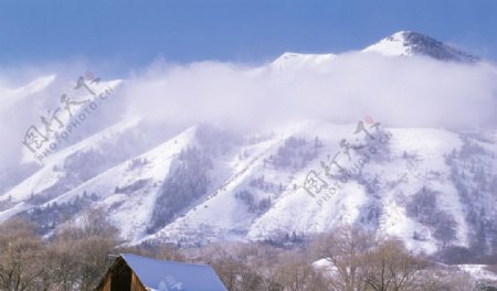 风景雪景图片