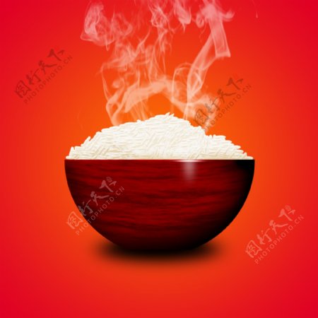 米饭PSD分层素材
