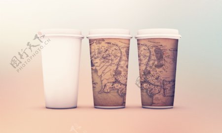 中土世界咖啡杯图片