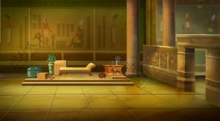 动画背景埃及贵族图片