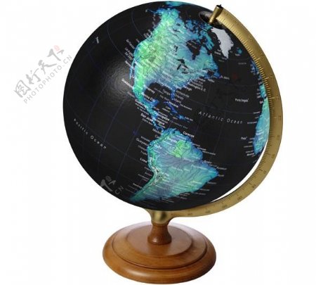 15355图案纹理地球仪