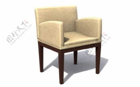 欧式家具椅子0533D模型