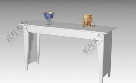 当代现代家具桌子3D模型e009