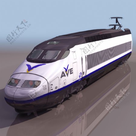 AVEENG火车头模型01