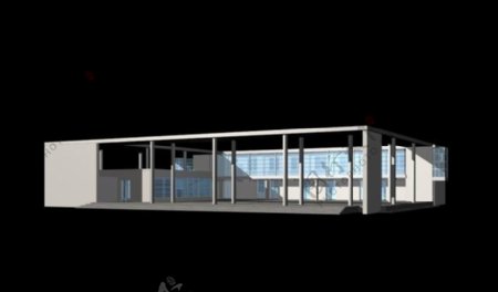 简易小公建建筑3D模型