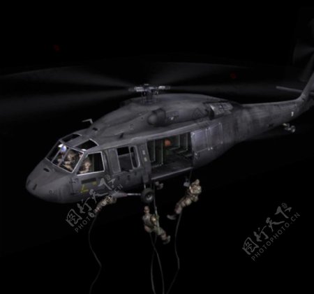 NH90军用直升机模型