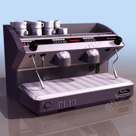 CAFETALG饮食食品机械模型01