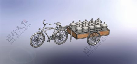 自行车拖车
