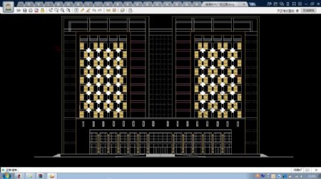 湖滨时代广场平面建筑设计CAD图纸