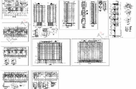 高层住宅图纸