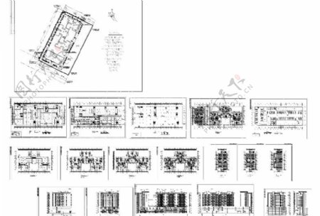 小高层商业cad图纸