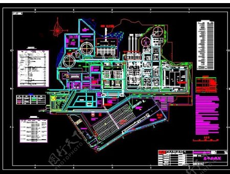 厂房流化床炉工程总规划图下载