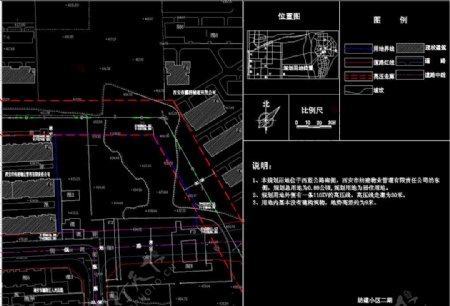 小区规划现状图